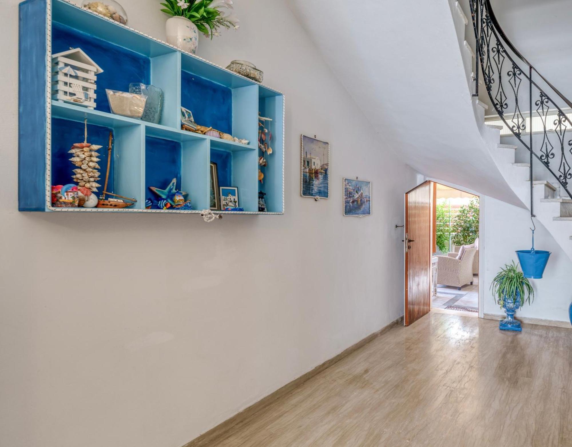 Nostos Apartment, With A Spacious Backyard أرتيميدا المظهر الخارجي الصورة