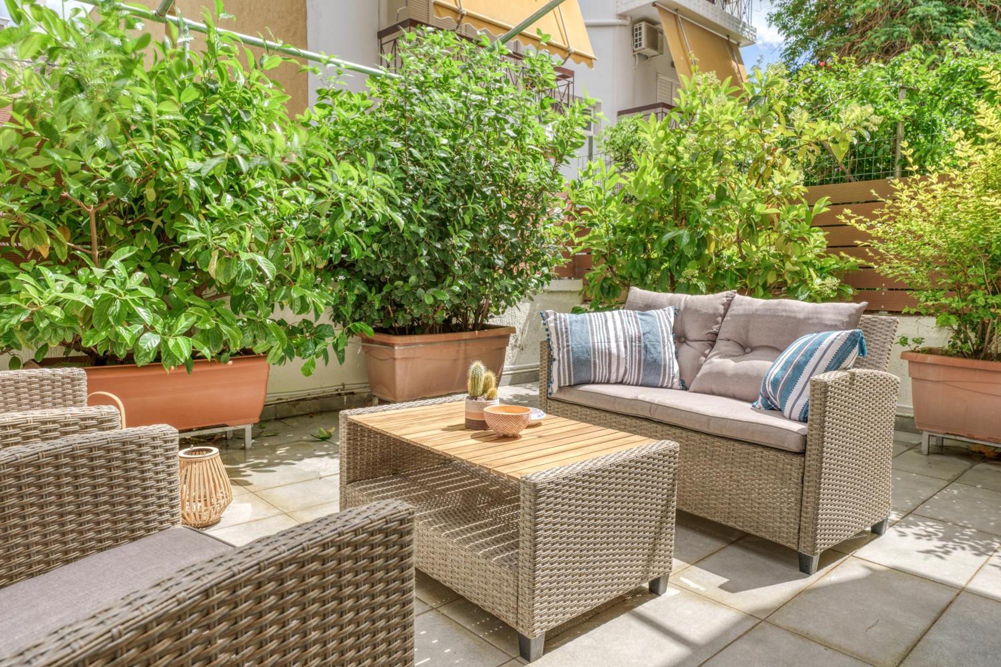 Nostos Apartment, With A Spacious Backyard أرتيميدا المظهر الخارجي الصورة